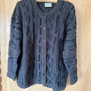 Vintage coogi cardigan sweater